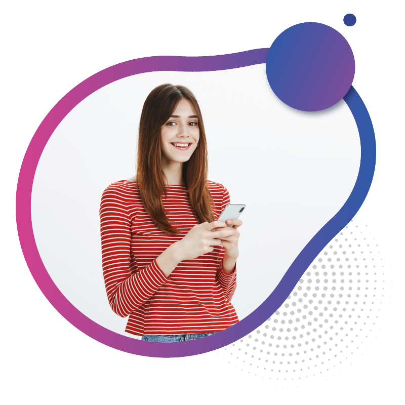 A woman with a cell phone, deep in thought, representing how eSIM makes travel in Australia smarter and more efficient.
